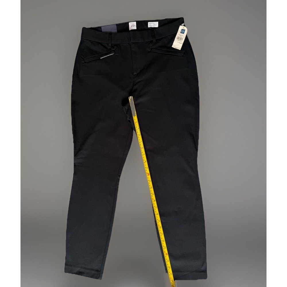 NWT Gap Curvy Signature Skinny Ankle Black Pants Womens Size 10 - Picture 8 of 8